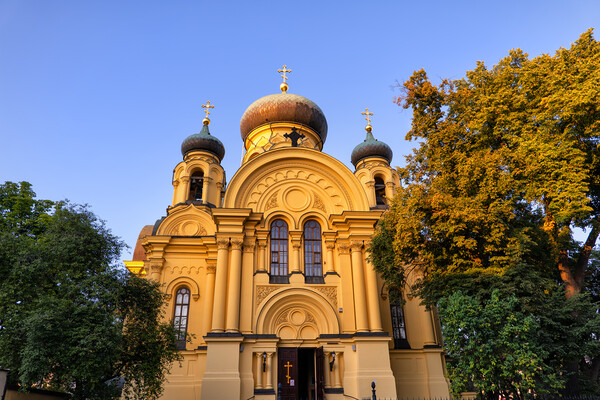 Cathedral of St. Mary Magdalene in Warsaw Picture Board by Artur Bogacki