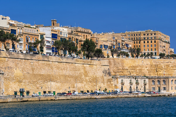 Walled Old City of Valletta in Malta Picture Board by Artur Bogacki