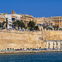 Buy canvas prints of Walled Old City of Valletta in Malta by Artur Bogacki