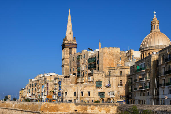 Old City of Valletta in Malta Picture Board by Artur Bogacki