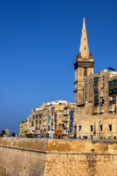 Valletta City In Malta Picture Board by Artur Bogacki