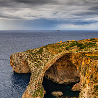Buy canvas prints of Blue Grotto In Malta by Artur Bogacki