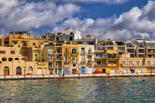 Il-Qajjenza Birzebbuga Town in Malta Picture Board by Artur Bogacki