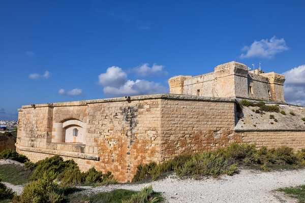 Fort San Lucian in Malta Picture Board by Artur Bogacki