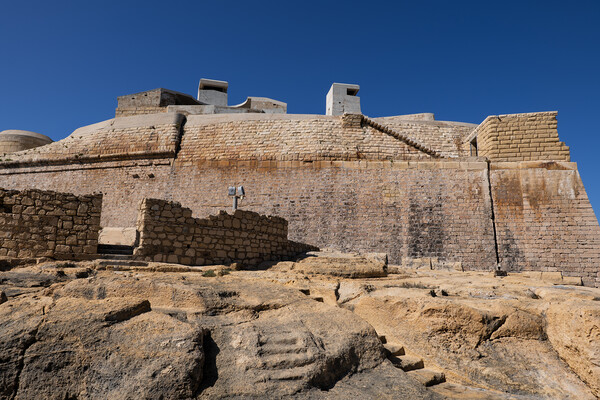 Fort Saint Elmo in Valletta in Malta Picture Board by Artur Bogacki