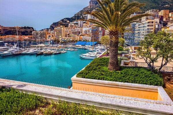 Principality of Monaco Picture Board by Artur Bogacki