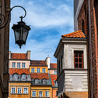 Buy canvas prints of In The Old Town Of Warsaw by Artur Bogacki