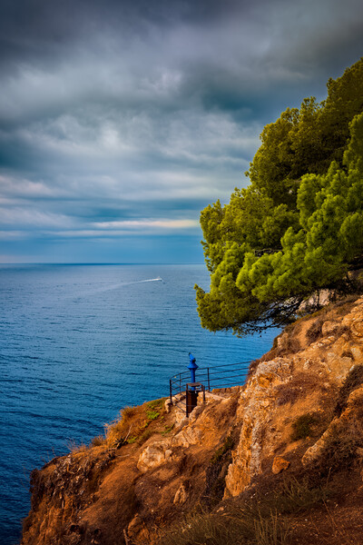Sea at Costa Brava in Spain Picture Board by Artur Bogacki