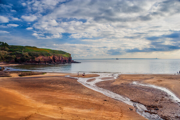 Beach and Sea in Dunmore East, Ireland Picture Board by Artur Bogacki