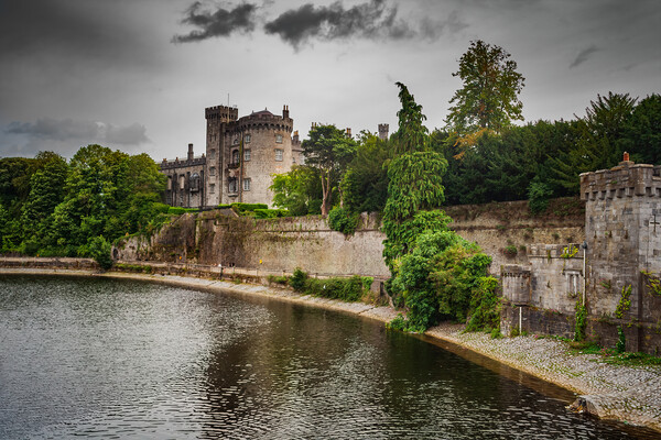 Kilkenny Castle River View In Ireland Picture Board by Artur Bogacki