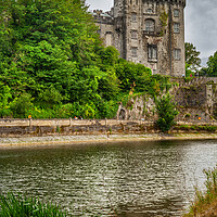 Buy canvas prints of Kilkenny Castle At River Nore In Ireland by Artur Bogacki