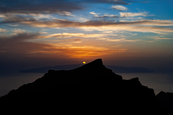 Canary Islands at Sunset Picture Board by Artur Bogacki