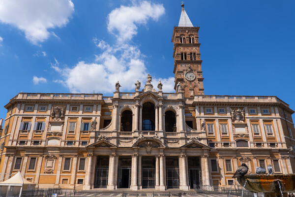 Santa Maria Maggiore Basilica in Rome Picture Board by Artur Bogacki