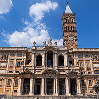Buy canvas prints of Santa Maria Maggiore Basilica in Rome by Artur Bogacki
