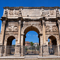 Buy canvas prints of Arch of Constantine in Rome by Artur Bogacki