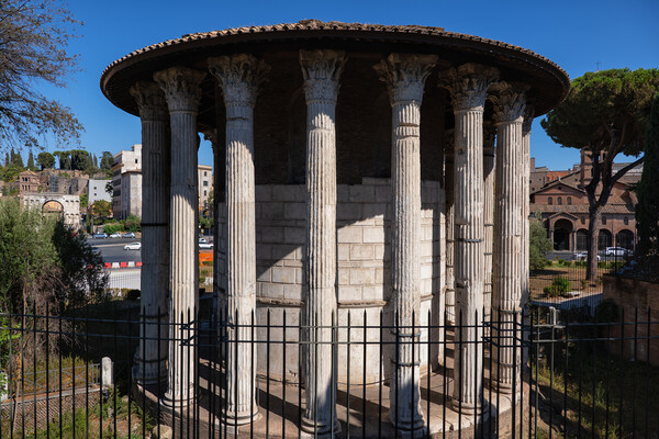 Temple of Hercules Victor In Rome Picture Board by Artur Bogacki