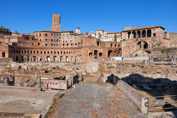 Trajan Forum and Market in Rome Picture Board by Artur Bogacki