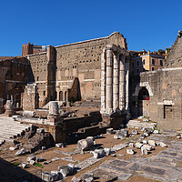 Buy canvas prints of Forum of Augustus in City of Rome by Artur Bogacki