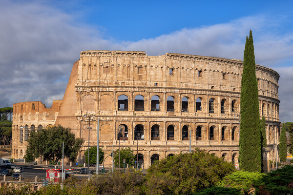 Colosseum in City of Rome Picture Board by Artur Bogacki