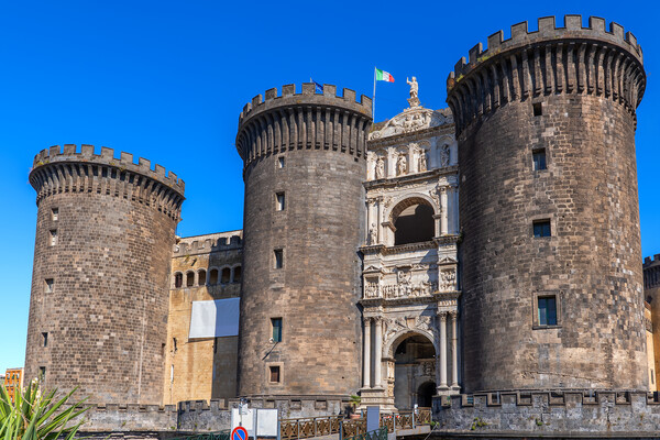 Castel Nuovo in Naples Picture Board by Artur Bogacki