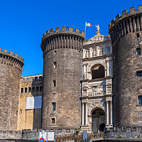 Buy canvas prints of Castel Nuovo in Naples by Artur Bogacki