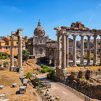 Buy canvas prints of Ancient Roman Forum in City of Rome by Artur Bogacki