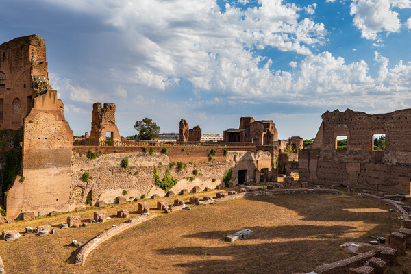 Hippodrome of Domitian in Rome Picture Board by Artur Bogacki