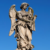 Buy canvas prints of Angel With The Whips Statue by Artur Bogacki