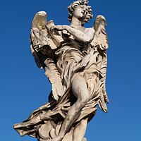 Buy canvas prints of Angel With The Superscription Statue by Artur Bogacki