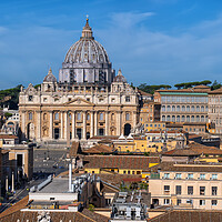 Buy canvas prints of Vatican City And Rome Cityscape by Artur Bogacki