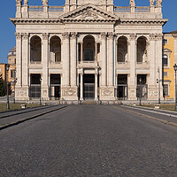 Buy canvas prints of Basilica di San Giovanni in Laterano in Rome by Artur Bogacki