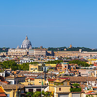 Buy canvas prints of City of Rome and Vatican Cityscape by Artur Bogacki