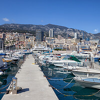 Buy canvas prints of Monaco Cityscape From Port Hercule by Artur Bogacki