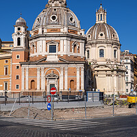 Buy canvas prints of Domed Churches of Rome by Artur Bogacki