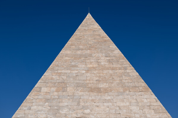 Ancient Pyramid of Cestius in Rome Picture Board by Artur Bogacki