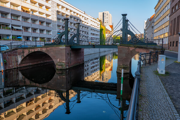 Jungfern Bridge In City Of Berlin Picture Board by Artur Bogacki