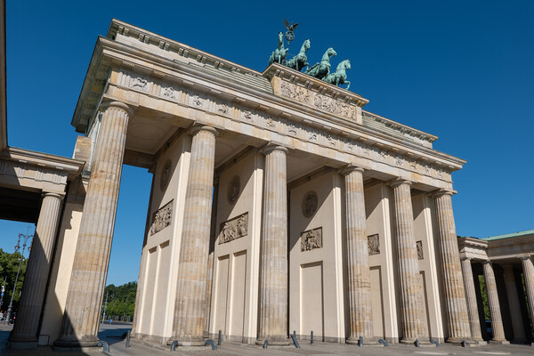 The Brandenburg Gate In Berlin Picture Board by Artur Bogacki
