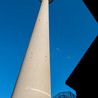 Buy canvas prints of Television Tower Abstract View In Berlin by Artur Bogacki