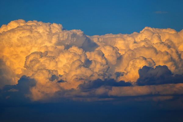 Sky With Cumulonimbus Cloud At Sunset Picture Board by Artur Bogacki