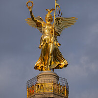 Buy canvas prints of Victory Column And Viewing Platform In Berlin by Artur Bogacki