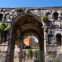 Buy canvas prints of Arch of Janus in Rome by Artur Bogacki