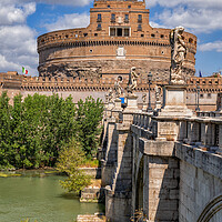 Buy canvas prints of Castel Sant Angelo In Rome by Artur Bogacki