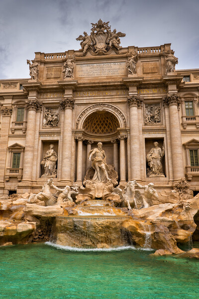 The Trevi Fountain In Rome, Italy Picture Board by Artur Bogacki