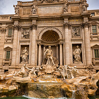 Buy canvas prints of The Trevi Fountain In Rome, Italy by Artur Bogacki