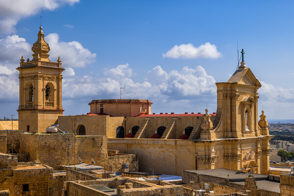 Cathedral of the Assumption in Gozo, Malta Picture Board by Artur Bogacki