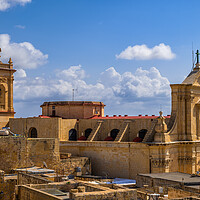 Buy canvas prints of Cathedral of the Assumption in Gozo, Malta by Artur Bogacki