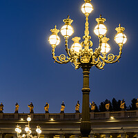 Buy canvas prints of Ornate Lamp On St Peter Square In Vatican by Artur Bogacki