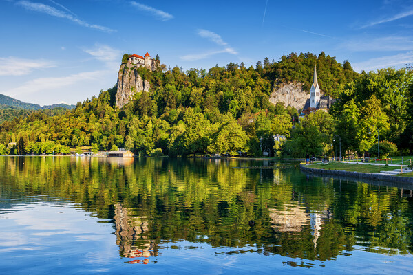 Lake Bled In Slovenia Picture Board by Artur Bogacki