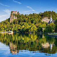 Buy canvas prints of Lake Bled In Slovenia by Artur Bogacki