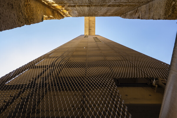 Barrakka Lift Abstract View In Valletta Picture Board by Artur Bogacki